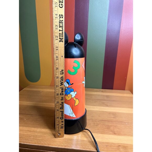 Vintage Mickey Mouse bedroom nightlight ABC touch lamp luminaire - Picture 9 of 9